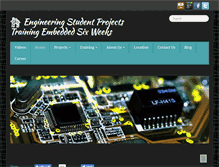 Tablet Screenshot of electronicsprojectsludhiana.com
